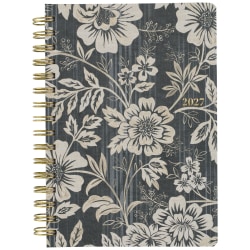 Mead Cambridge® Denim Blooms Monthly Planners and Notes, 185020227