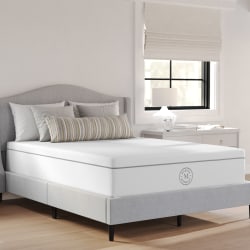 Martha Stewart SleepComplete 12 Inch Firm Hybrid Pocket Spring and Foam Dual-Action Cooling Mattress with Soft Breathable CoolWeave Jacquard Knitted Top, Full