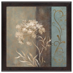 Timeless Frames® Supreme Espresso Floral Art, 10" x 10", Delicate Beauty II