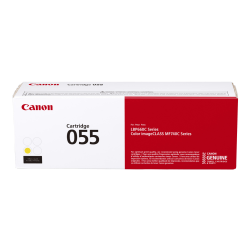 Canon® 055 Yellow Toner Cartridge, 3013C001