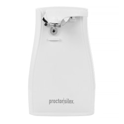 Proctor Silex Simply Better Electric Automatic Can Opener, White