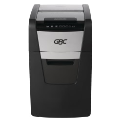 GBC® AutoFeed+ 150-Sheet Cross-Cut Automatic Shredder, Black, WSM1757604
