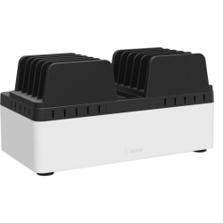Belkin Store and Charge Go with Fixed Dividers (USB Compatible) - Wired - iPad, Smartphone, Tablet PC, Notebook, Chromebook, USB Device - Charging Capability - USB - 10 x USB