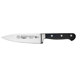 Winco Acero Chef's Knife, 6", Silver/Black