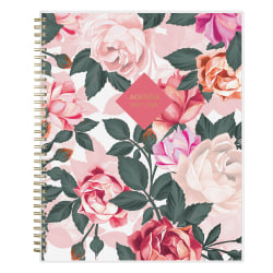 2023-2024 Blue Sky™ Weekly/Monthly Planning Calendar, 8-1/2" x 11", Roosevelt Multi Frosted, July 2023 To June 2024, 142345