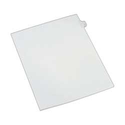 Avery® Side-Tab Legal Index Exhibit Dividers, Tab Title 4, White, Pack Of 25