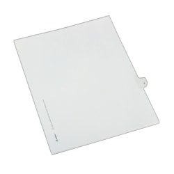 Avery® Side-Tab Legal Index Exhibit Dividers, Tab Title 9, White, Pack Of 25