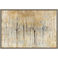 Amanti Art Seasons End Gold by Avery Tillmon Framed Canvas Wall Art Print, 16"H x 23"W, Greywash