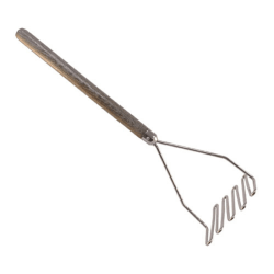 Update International Potato Masher, 24", Silver