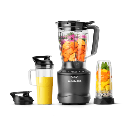 Nutribullet Pro Blender Combo, 64 Oz, Gray, Total Qty 1