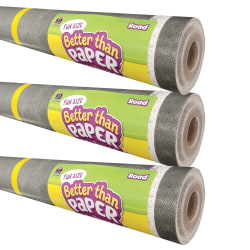 Teacher Created Resources Fun-Size Better Than Paper Bulletin Board Rolls, 18" x 12', Road, Pack Of 3 Rolls