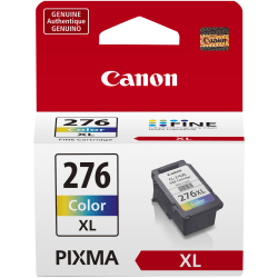 Canon® CL-276XL High-Yield Tri-Color Ink Cartridge, 4987C001