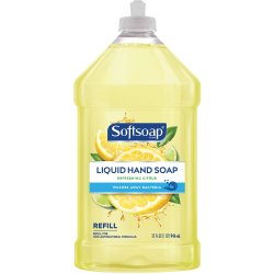 Softsoap® Liquid Hand Soap Refill, Refreshing Citrus Scent, 32 Fl Oz Pour Bottle