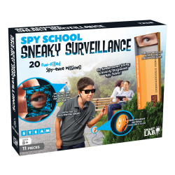 SmartLab Toys QPG Labs For Kids, Spy School: Sneaky Surveillance, Grades 3-8