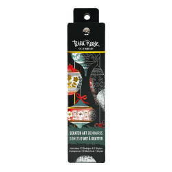 Brea Reese Scratch Art Bookmarks, Ornaments, Set Of 11 Pieces