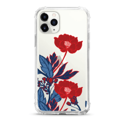 OTM Essentials Tough Edge Phone Case For iPhone® 11 Pro, Red Poppies, OP-ADP-Z124A