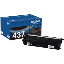 Brother® Genuine TN437BK Ultra High-Yield Black Toner Cartridge