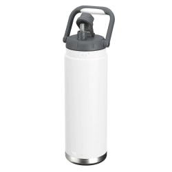 ASOBU Canyon Insulated Water Bottle With Full Hand Comfort Handle, 50 Oz, White