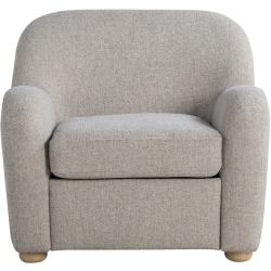 Lifestyle Solutions Studio Living Gilroy Guest Chair, Pebble