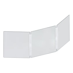 Azar Displays Cashier Shield, 60" x 20", Clear