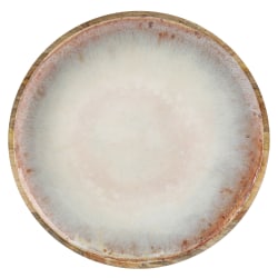 Cravings By Chrissy Teigen Enameled Mango Wood Platter, 15-15/16", Blush