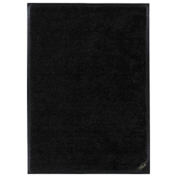 M+A Matting Plush™ Floor Mat, 2' x 3', Black