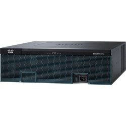 Cisco 3925E Integrated Services Router - 4 Ports - PoE Ports - Management Port - 11 - 1 GB - Gigabit Ethernet - 3U - Rack-mountable
