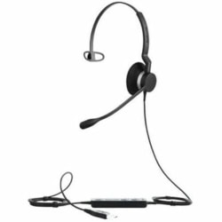 Jabra BIZ 2300 Headset - Mono - USB - Wired - 32 Ohm - 70 Hz to 16 kHz - Over-the-head - Monaural - Ea - GSA2393823109PTT