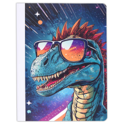 Top Flight Fashion Composition Book, 9-3/4" x 7-1/2", Wide Rule, 80 Sheets, Large & In Charge