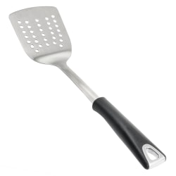 Martha Stewart Everyday Slotted Turner, Gray