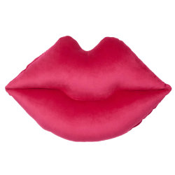 Dormify Coco Lips Shaped Pillow, Hot Pink