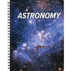 2024 Willow Creek Press Weekly Engagement Planner, 6-1/2" x 8-1/2", Astronomy, January To December