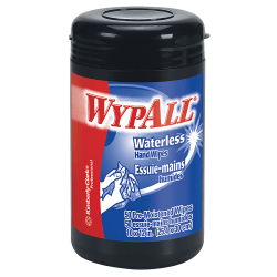 Wypall® Heavy-Duty Waterless Hand Wipes, Orange Scent, 12" x 10 1/2", Tub Of 50