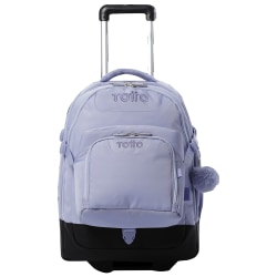Totto Rolling Backpack, Purple, Total Qty 1