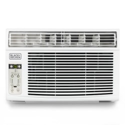 Black & Decker BD Series Window Air Conditioner, 8,000 BTU, White