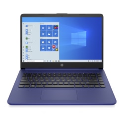 HP 14-dq0010nr Laptop, 14" Screen, Intel Celeron N4020, 4GB Memory, 64GB Flash Memory, Windows 11 Home