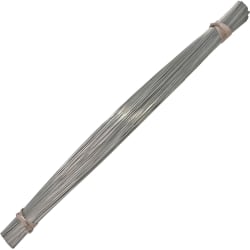 Advantus Annealed Steel Tag Wire - 12" - 1000/Pack - Galvanized Steel