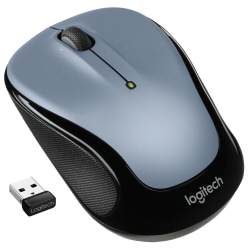 Logitech® M325s Wireless Optical Mouse, Silver