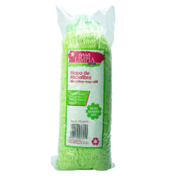 Casa Limpia Microfiber Mop Head, Green, Total Qty 1