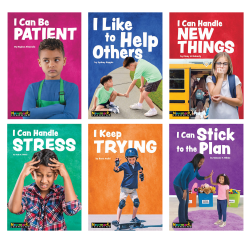 Newmark Learning MySELF Readers: I Can Manage Myself and Set Goals, English, Pack Of 6 Books