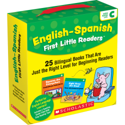 Scholastic Teacher Resources English-Spanish First Little Readers: Guided Reading Level C, Grades Pre-K To 2nd, Set Of 25 Books