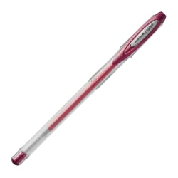 uni-ball® Gel Pen, Medium Point, 0.7 mm, Metallic Red Barrel, Metallic Red Ink