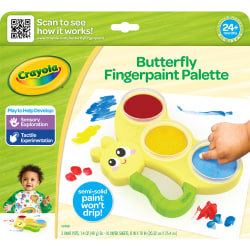 Crayola Butterfly Fingerpaint Palette