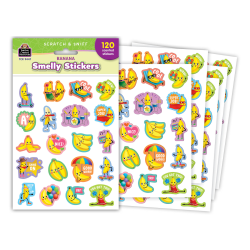 Teacher Created Resources Stickers, Scented, Assorted Designs, Total Qty 120