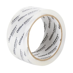 Office Depot® Brand Heavy-Duty Shipping Tape, 1-15/16" x 54-5/8 Yd, Clear, Pack Of 36 Rolls