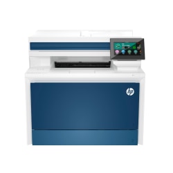 HP Color LaserJet Pro MFP 4301fdw Wireless Printer, Print, scan, copy, fax, Fast speeds, Easy setup, Mobile printing, Best for office, AI-enabled