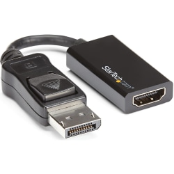 StarTech.com Mini DisplayPort To HDMI Adapter, Black