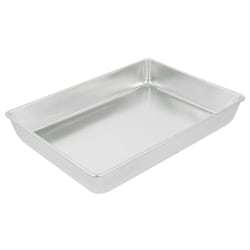 Vollrath Aluminum Bake And Roasting Pans, Silver, Pack Of 6 Pans