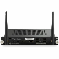 ViewSonic VPC13-C33-G1 ChromeOS Slot-in PC - Intel - Core i3 - i3-1315U - 1.20 GHz - 8 GB - 256 GB Solid State Drive - VPC13C33G1