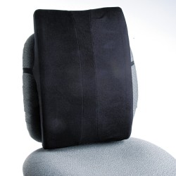Safco® Remedease Full Height Backrest, 20" x 14", Black